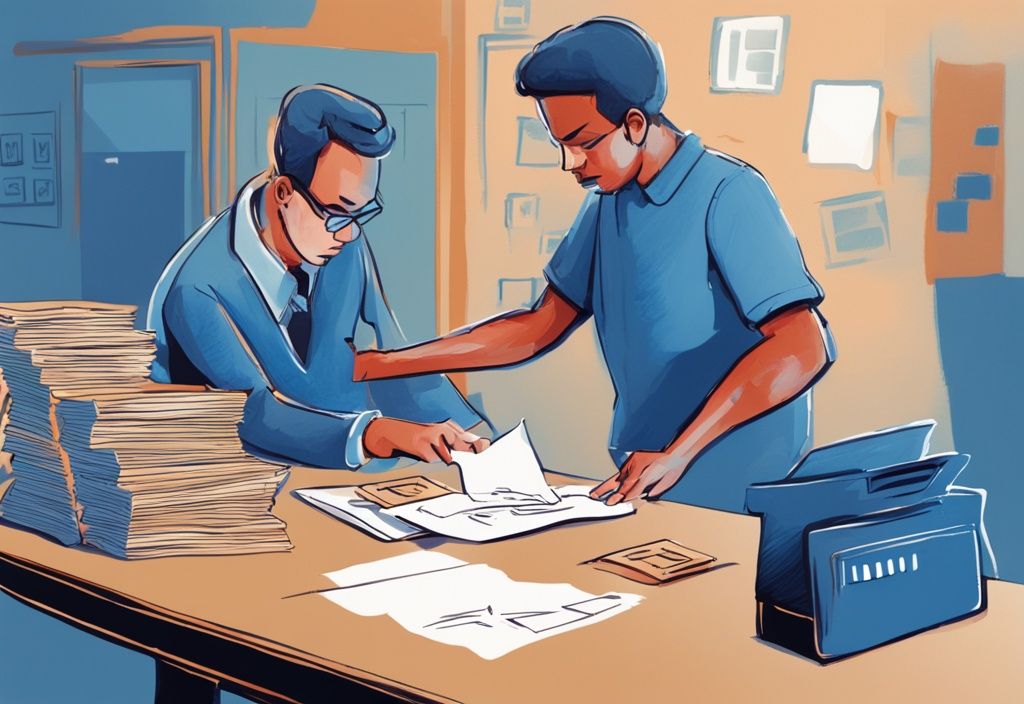 Moderne digitale Illustration in Blau, die zeigt, wie ein Kredit vorzeitig abgelöst wird und die Zinsen bei jeder vorzeitigen Zahlung sinken. Keyword: Kredit vorzeitig ablösen was ist mit den Zinsen.